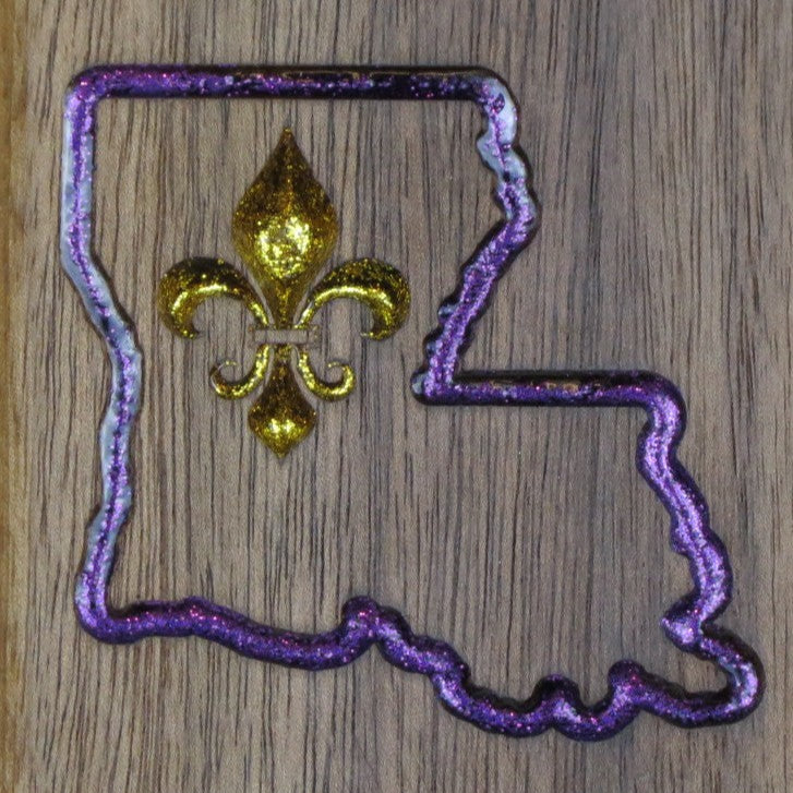 TWIC BOX La-purple and gold edition