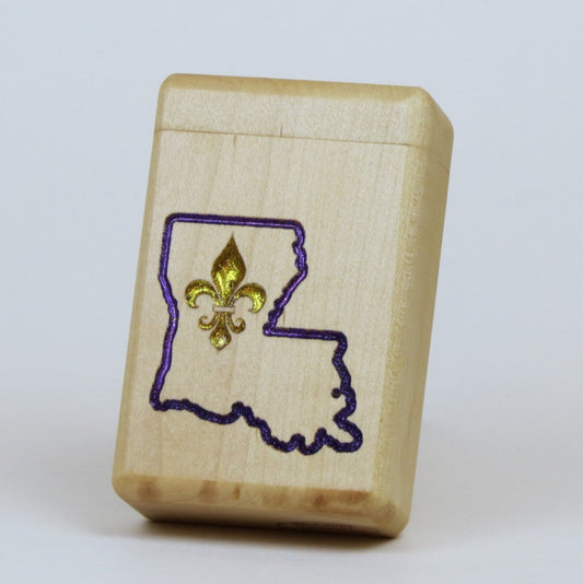 TWIC BOX(maple) la-purple and gold edition