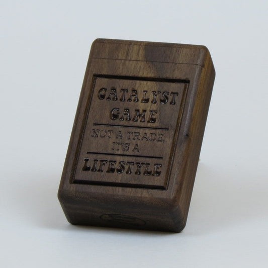 TWIC BOX (black walnut) CATALYST GAME-classic