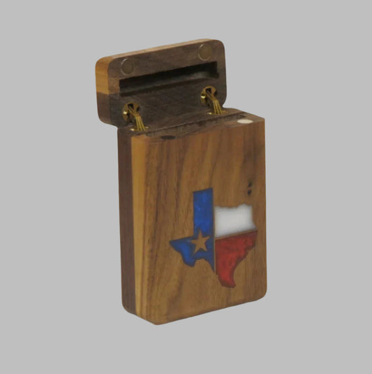 TWIC BOX (black walnut) TEXAS