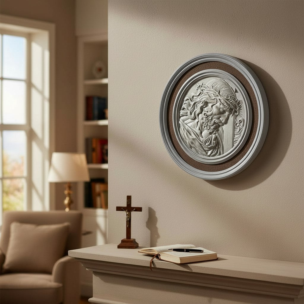 wall art-head of jesus