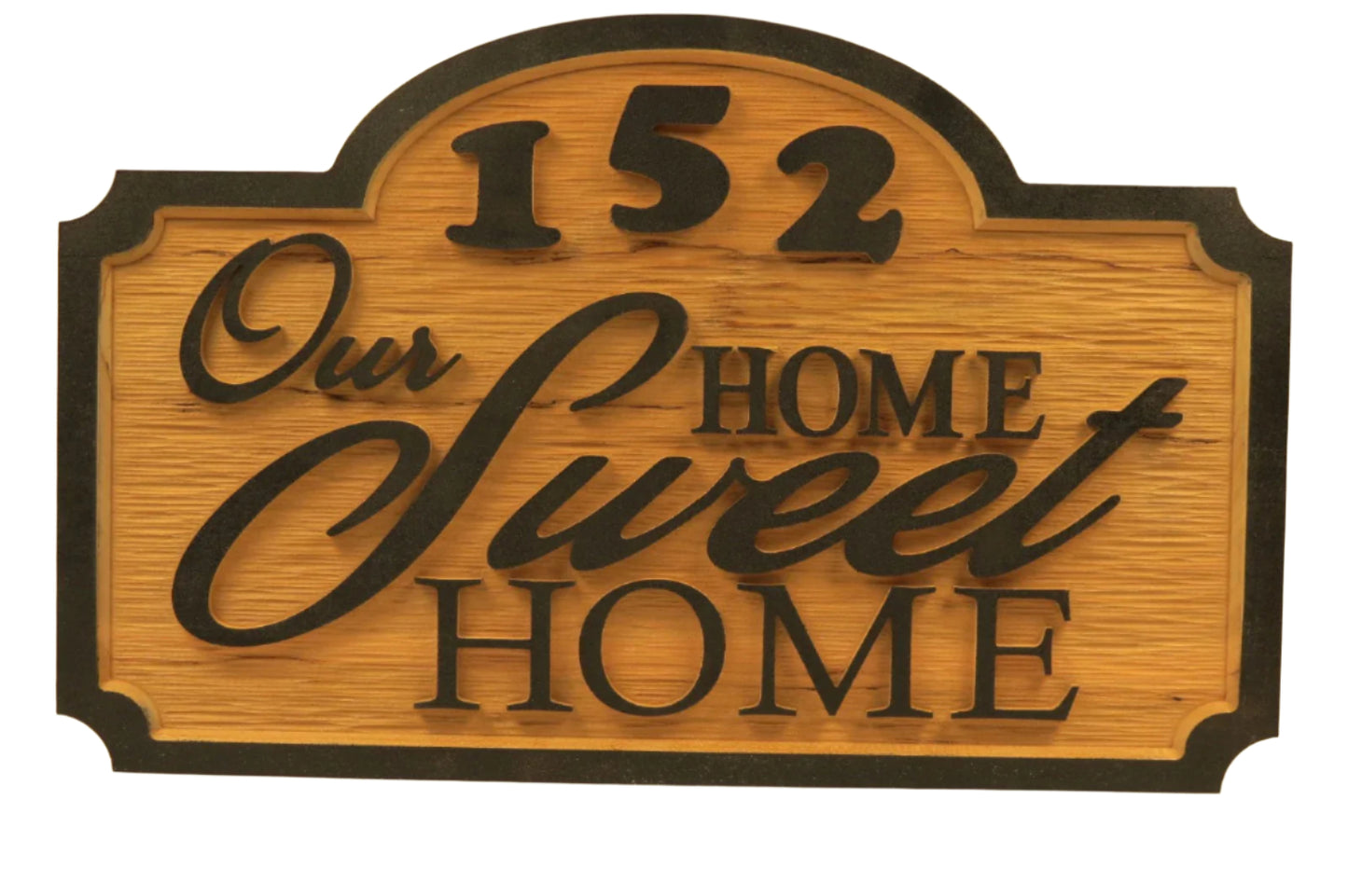 10"x16" address sign(home sweet home)