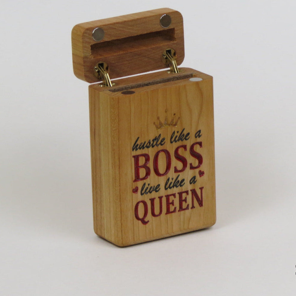 TWIC BOX (cherry) BOSS QUEEN-acrylic