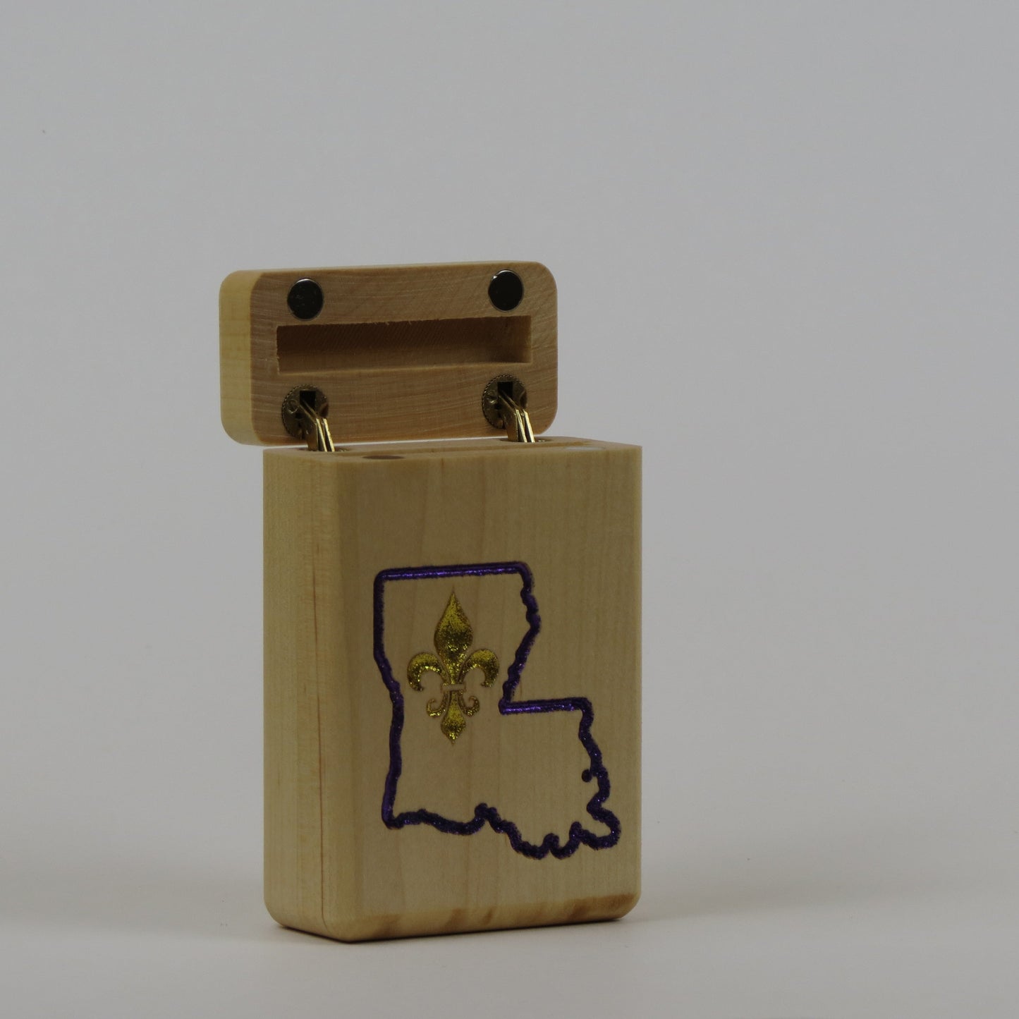 TWIC BOX(maple) la-purple and gold edition