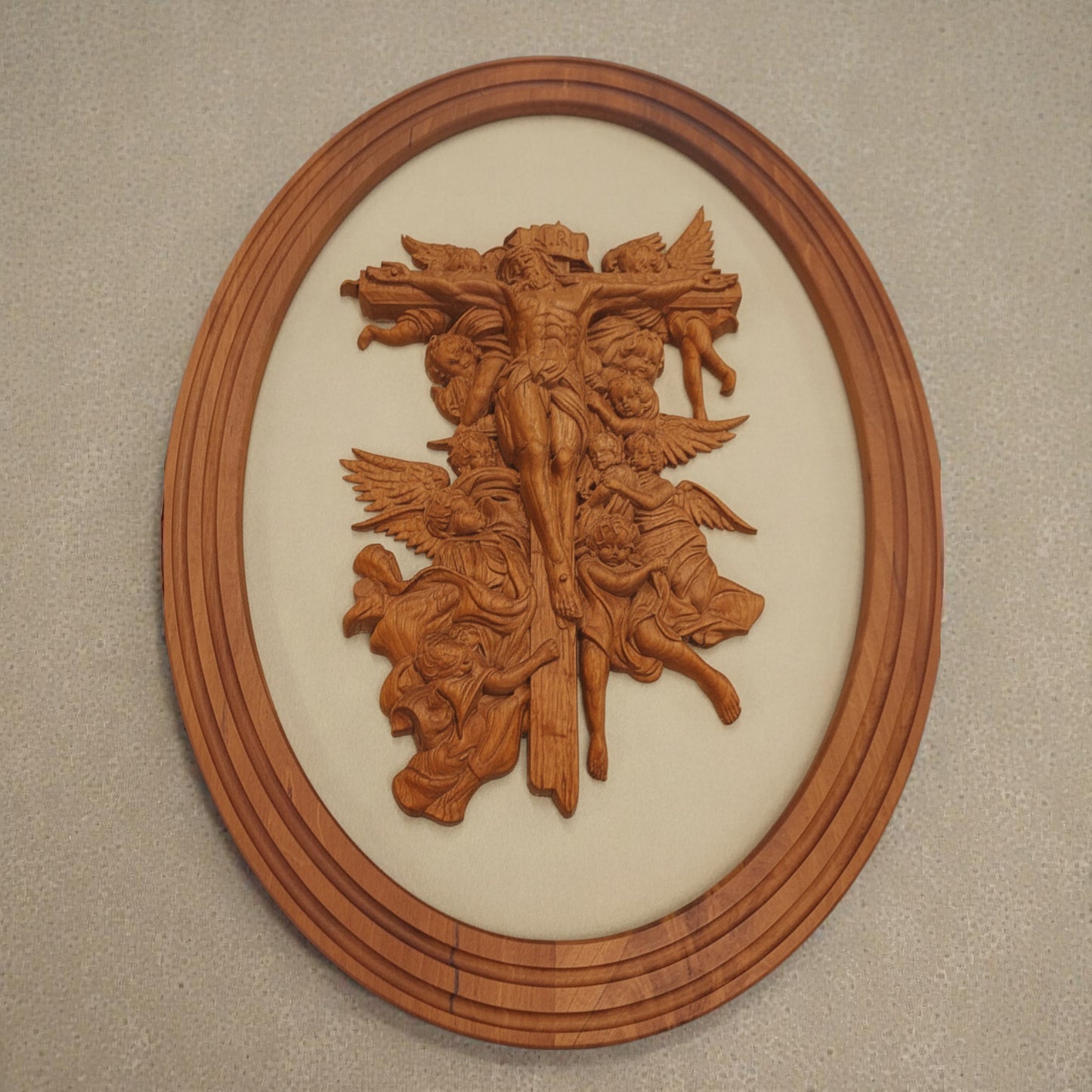 Wall art-Jesus surrounded by angels