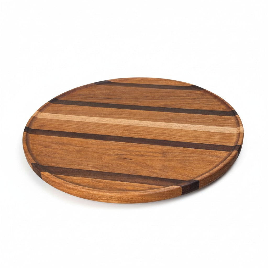 LAZY SUSAN 14.5" CHERRY,BLK WALNUT,RED OAK